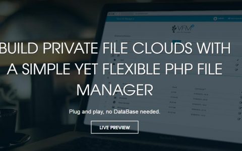 Veno File Manager--美观实用的在线文件管理器